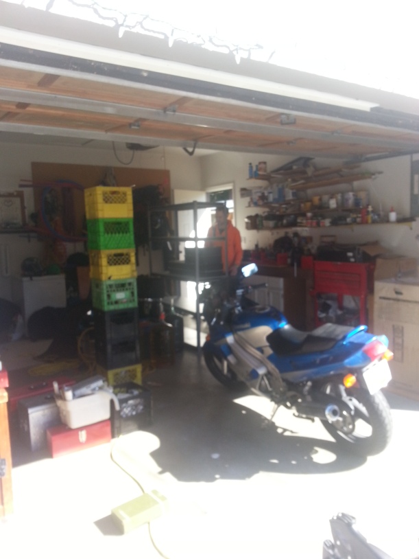 Cleaning garage
